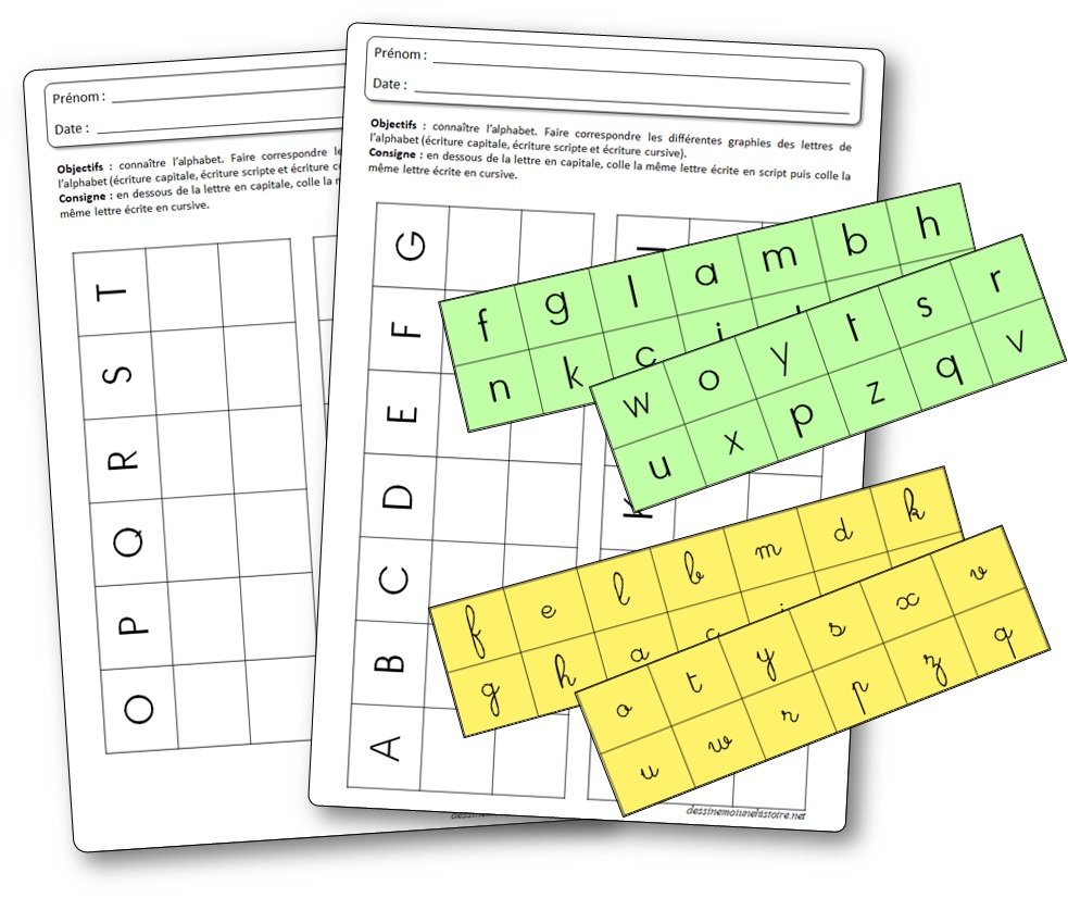 Activit Pour Faire Correspondre Les Diff rentes Graphies Des Lettres 