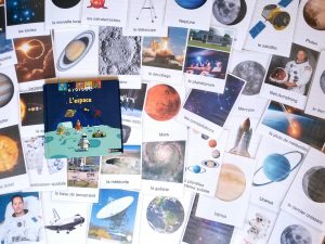 Imagier de l'espace et de l'univers en maternelle