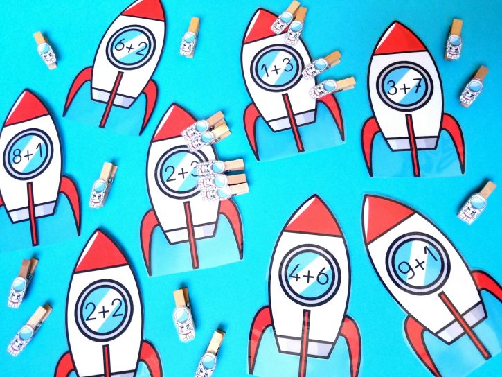 Jeu pour apprendre à additionner en maternelle grande section à imprimer