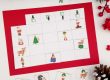 Tableau à double entrée de Noël maternelle MS-GS