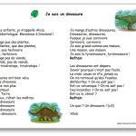 Chanson Je suis un dinosaure YGAB