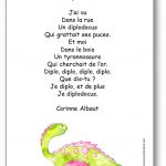 Poésie Le diplodocus de Corinne Albaut