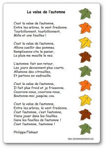 La valse de l'automne, une chanson de Philippe Flahaut