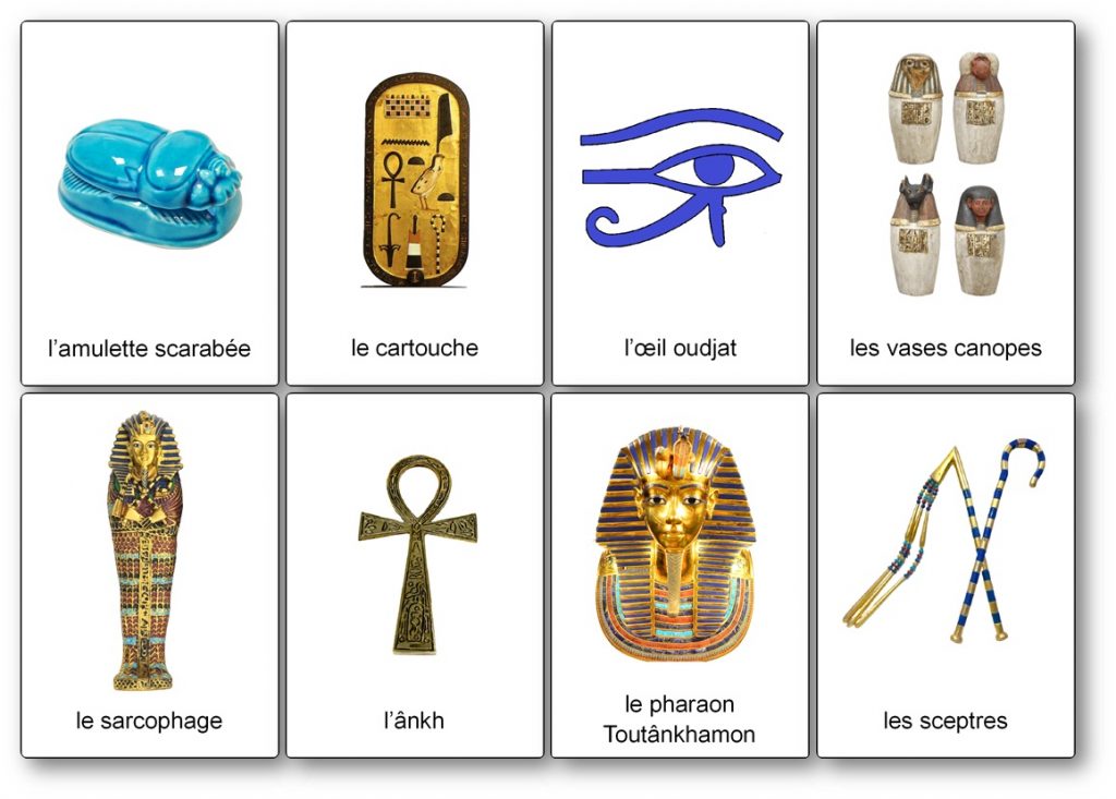 imagier symboles Egypte des pharaons