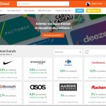 Igraal Cashback Bons d'achat Sites partenaires