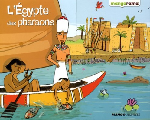 L'Egypte des pharaons de Delphine Godart et Elodie Balandras