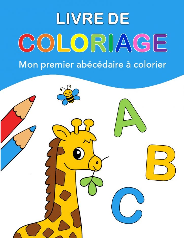 Mon premier abécédaire à colorier Sophie Coquelin Lien Amazon