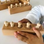 Jeu Montessori emboitements cylindriques