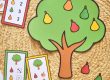 Jeu de numération pour la maternelle PS MS et GS : Les poires à compter