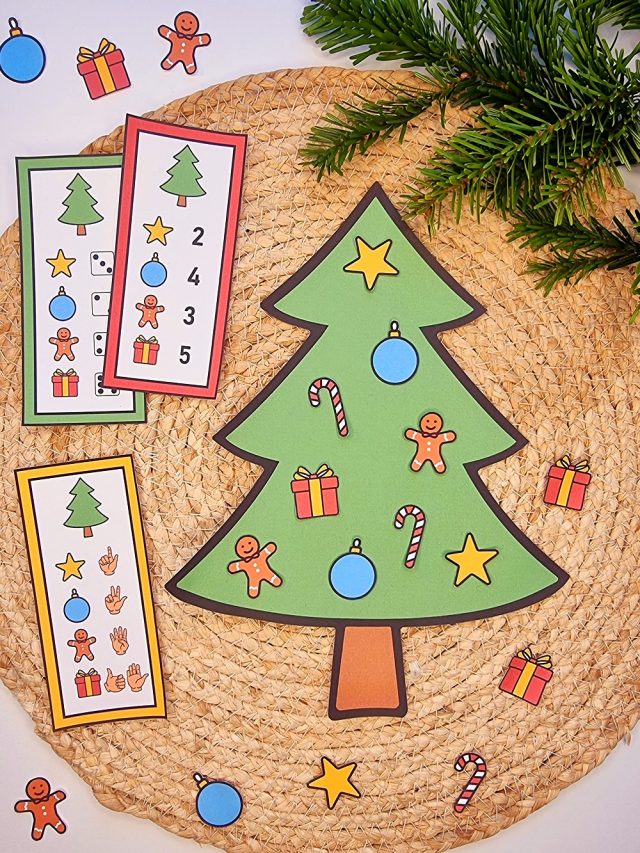 Jeu-enfantSapin-de-Noel-a-decorer-cartes-et-decorations-imprimables Jeu enfant Sapin de Noël à décorer avec cartes et décorations imprimables