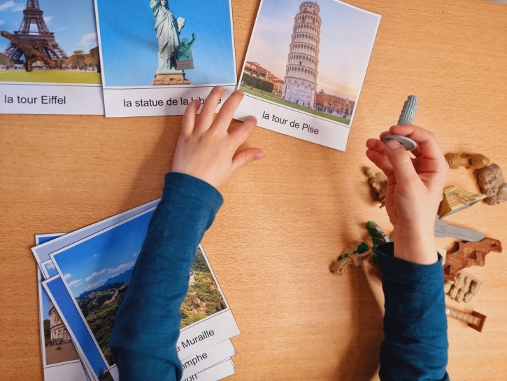 Monuments du monde Montessori Fiches à imprimer