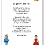 Poème de Pierre Ruaud La galette des rois