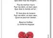 Poème illustré Pour ma mère de Maurice Carême