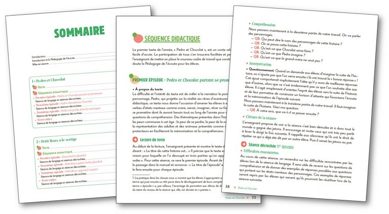 11 histoires pour travailler le langage en moyenne section – Un outil