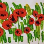 coquelicots enfants arts plastiques maternelle