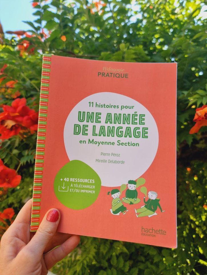 Couverture du livre 11 histoires pour une année de langage en moyenne section, éditions Hachette