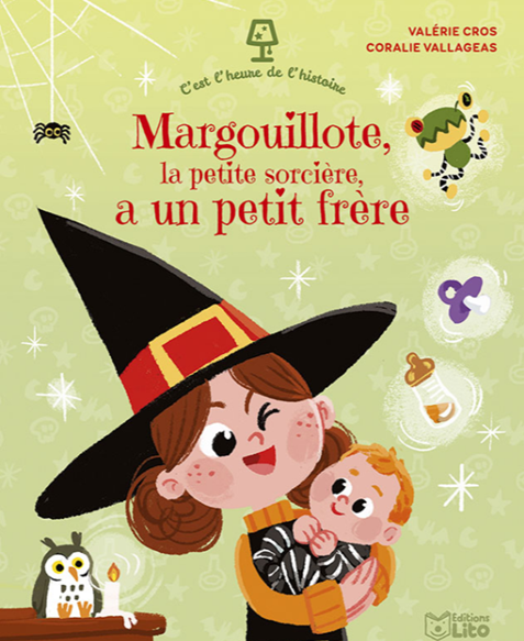 Margouillote la petite sorcière a un petit frère de Valérie Cros - À découvrir sur Amazon Margouillote la petite sorcière a un petit frère de Valérie Cros - A découvrir sur Amazon