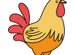 Comptines et chansons sur le thème des poules, coqs et autres gallinacés en maternelle