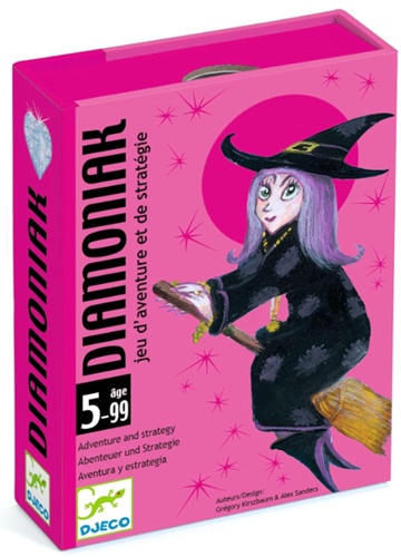 Jeu de cartes Diamoniak aux éditions Djeco disponible sur Amazon